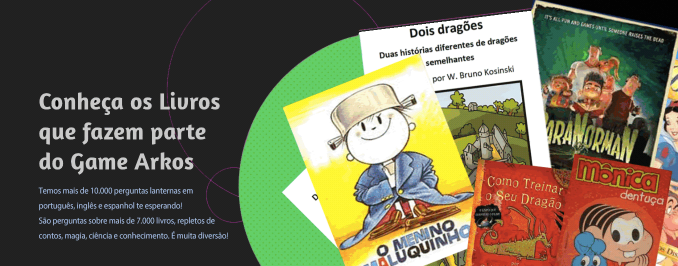 conheça os livros do jogo educacional para escolas game educativo arkos jogo pedagógico