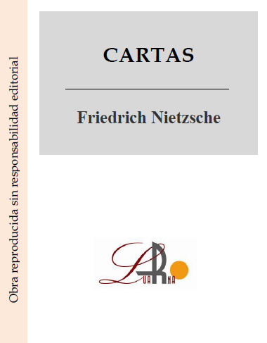 CARTAS Friedrich Nietzsche