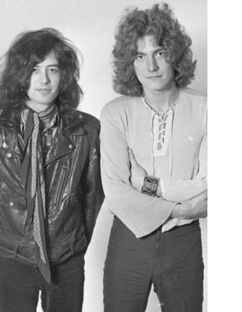 Robert Plant and Jimmy Page