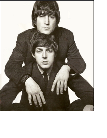 John Lennon and  Paul McCartney